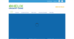 Desktop Screenshot of helixcares.com