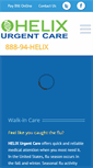 Mobile Screenshot of helixcares.com