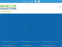 Tablet Screenshot of helixcares.com